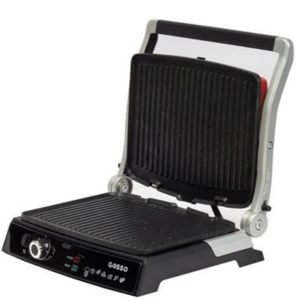 GOSSO ELEKTRİKLİ TOST MAKİNASI MAKASLI İNOX