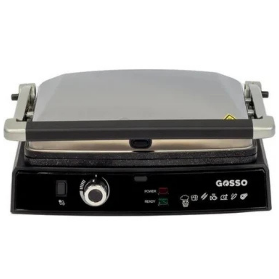 GOSSO ELEKTRİKLİ TOST MAKİNASI MAKASLI İNOX