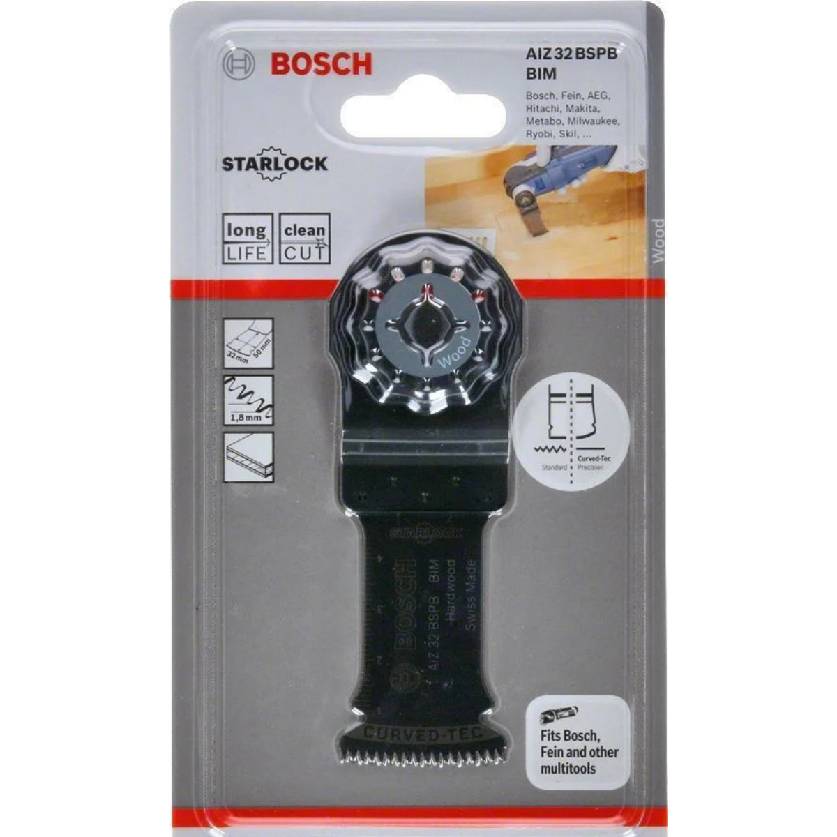 BOSCH AHŞAP TESTERE BIÇAĞI AIZ 32 BSPB 2608661645