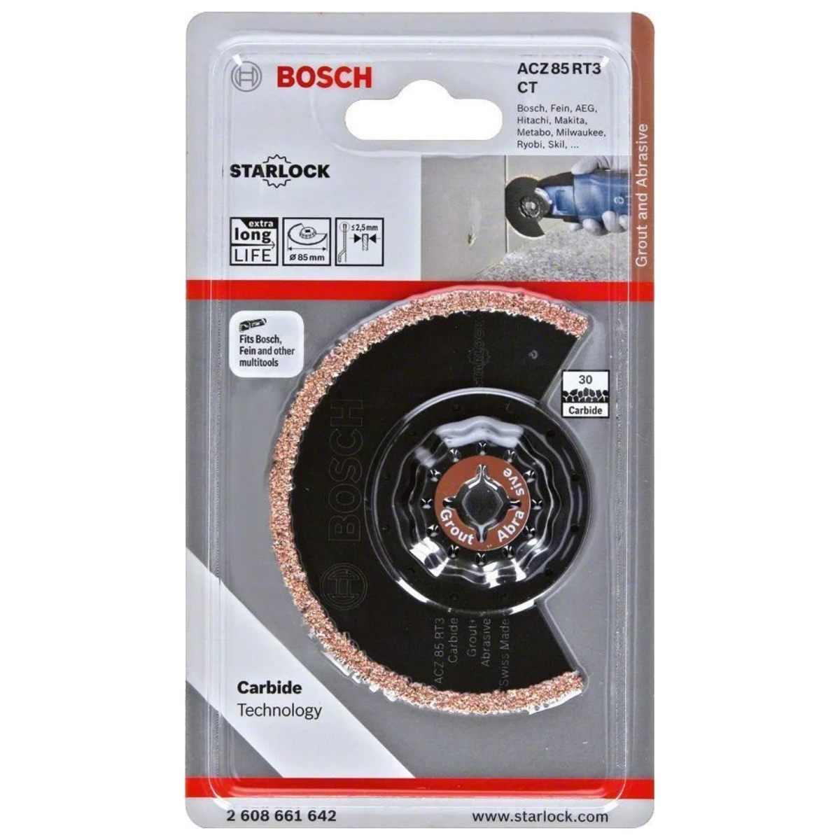 BOSCH DERZ TESTERE BIÇAĞI ACZ 85 RT3 2608661642
