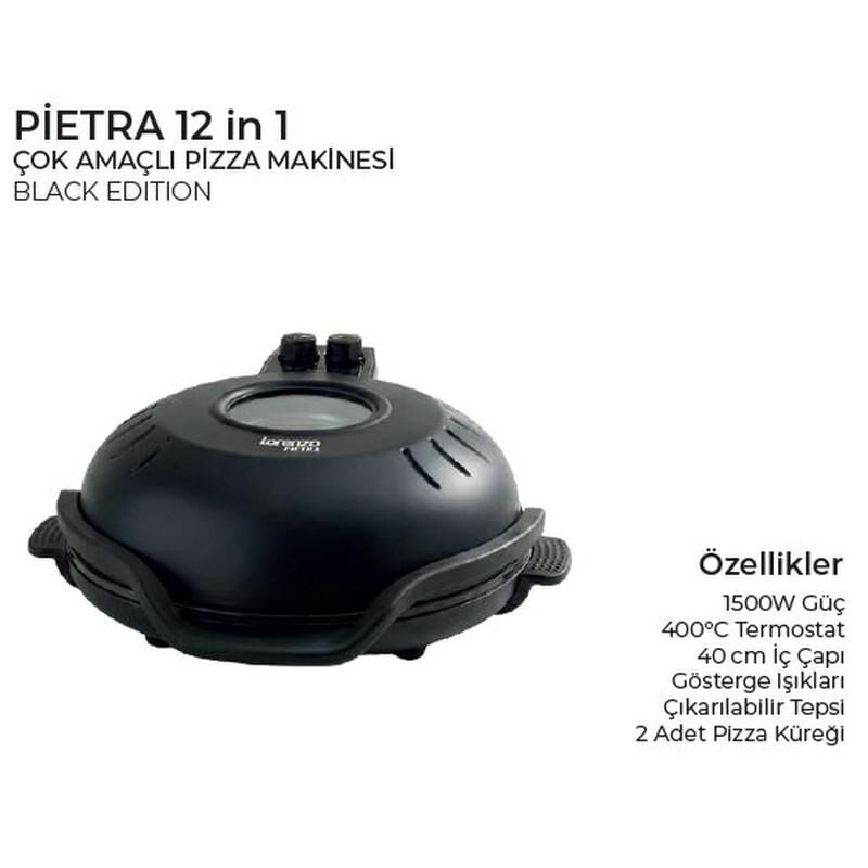 LORENZO PİETRA ÇOK AMAÇLI PİZZA MAKİNESİ