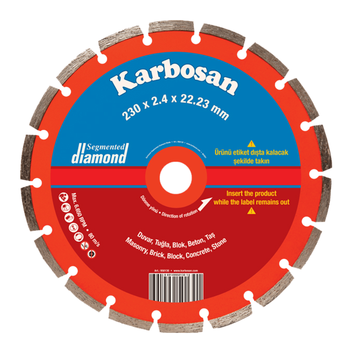 KARBOSAN BETON 230 MM-50130 950130
