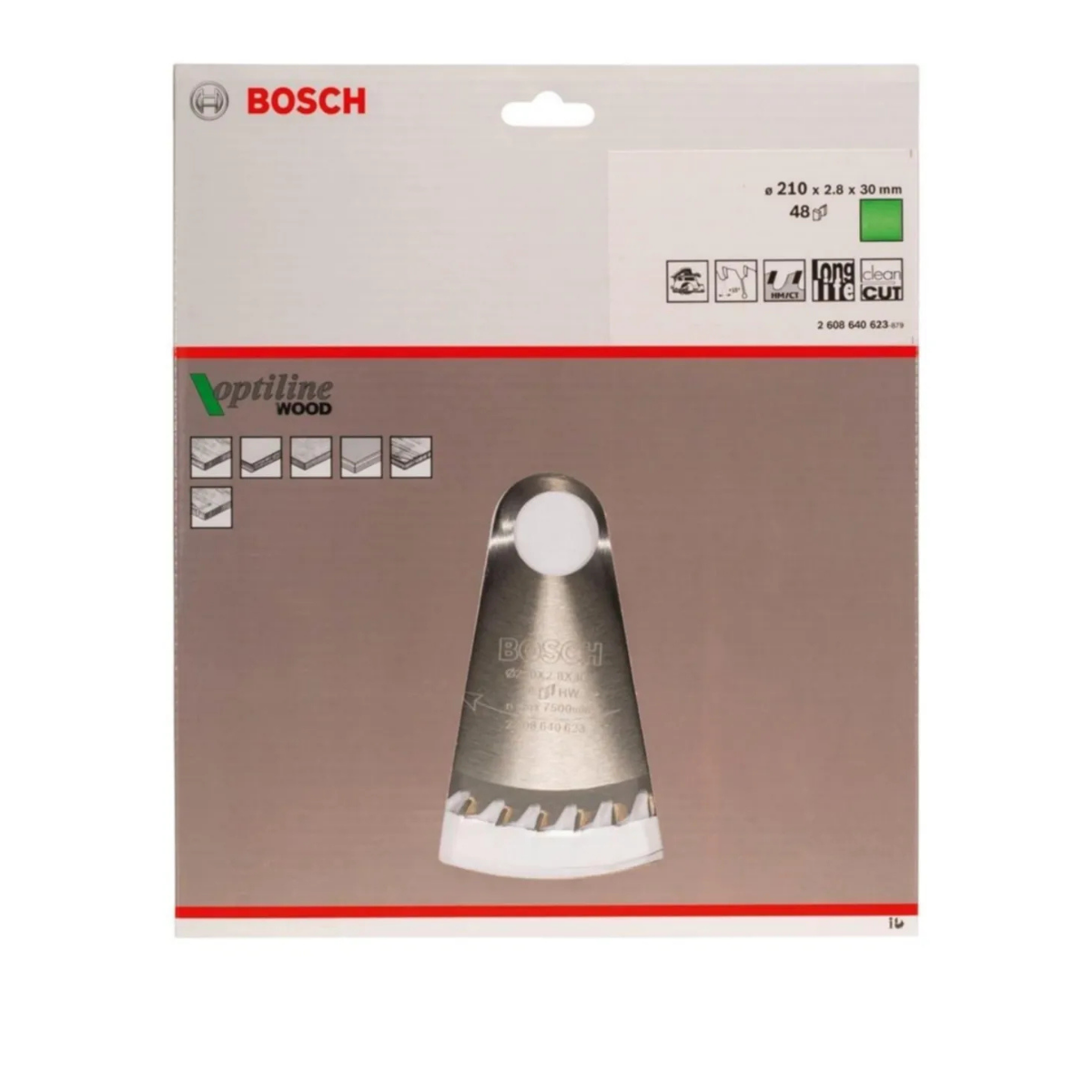 BOSCH 210X2,8X30 MM 48 DİŞ SUNTA KESME