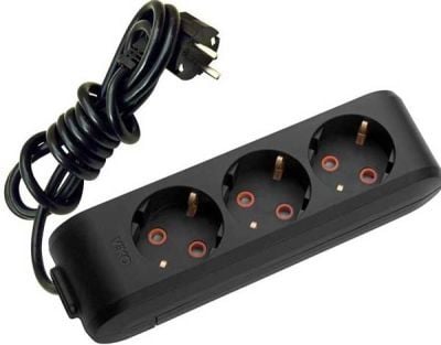 Vİ-KO MULTİ LED 3 LÜ 2 MT SİYAH 90 1X 33 02