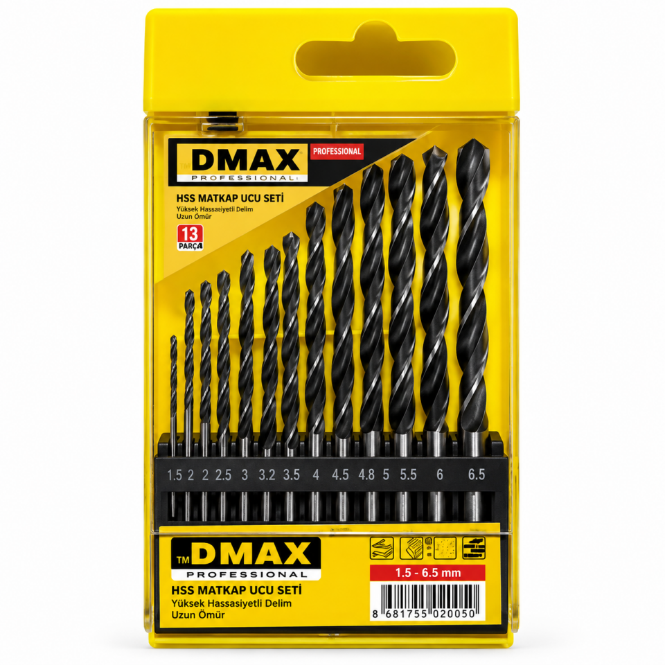 DMAX METAL MATKAP UCU SET 13 PARÇA DMX4346