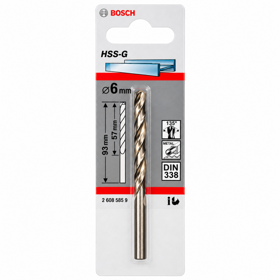 BOSCH 6X93 KROM DELİCİ HSS
