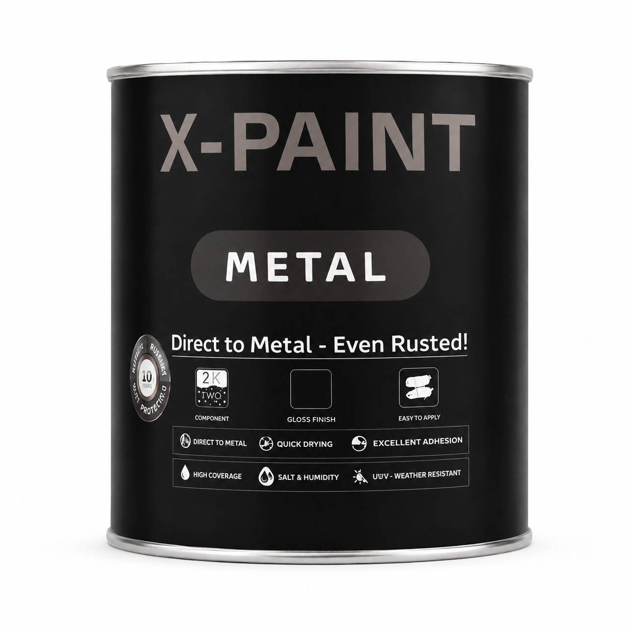 HEMEL X-PAİNT METAL GOLD 0,75 LT