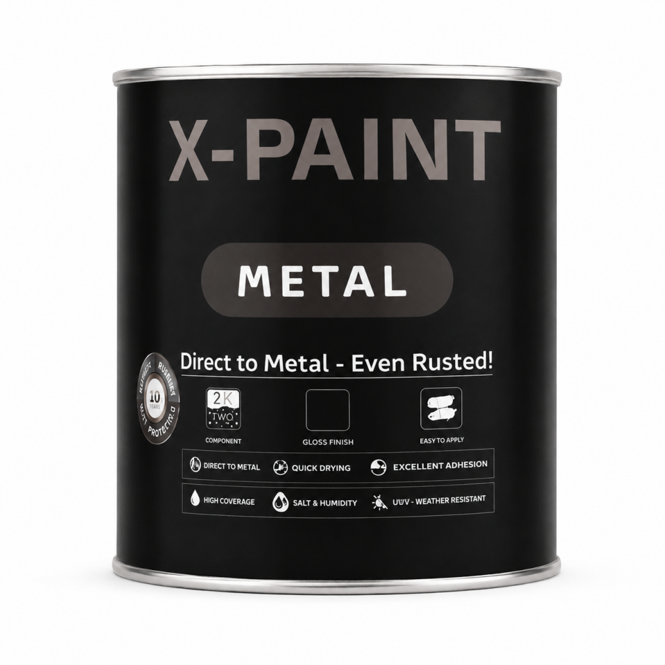 HEMEL X-PAİNT METAL GOLD 0,75 LT