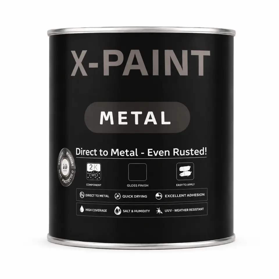 HEMEL X-PAİNT METAL SU BAZLI GOLD 2,5 LT