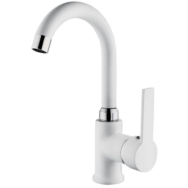 İTİMAT İDEA WHİTE KISA KUĞU MİX LAVABO BATARYASI 563K.CW