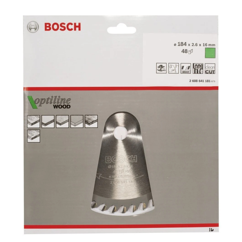 BOSCH SUNTA KESME 184X16-48 DİŞ 2608641181