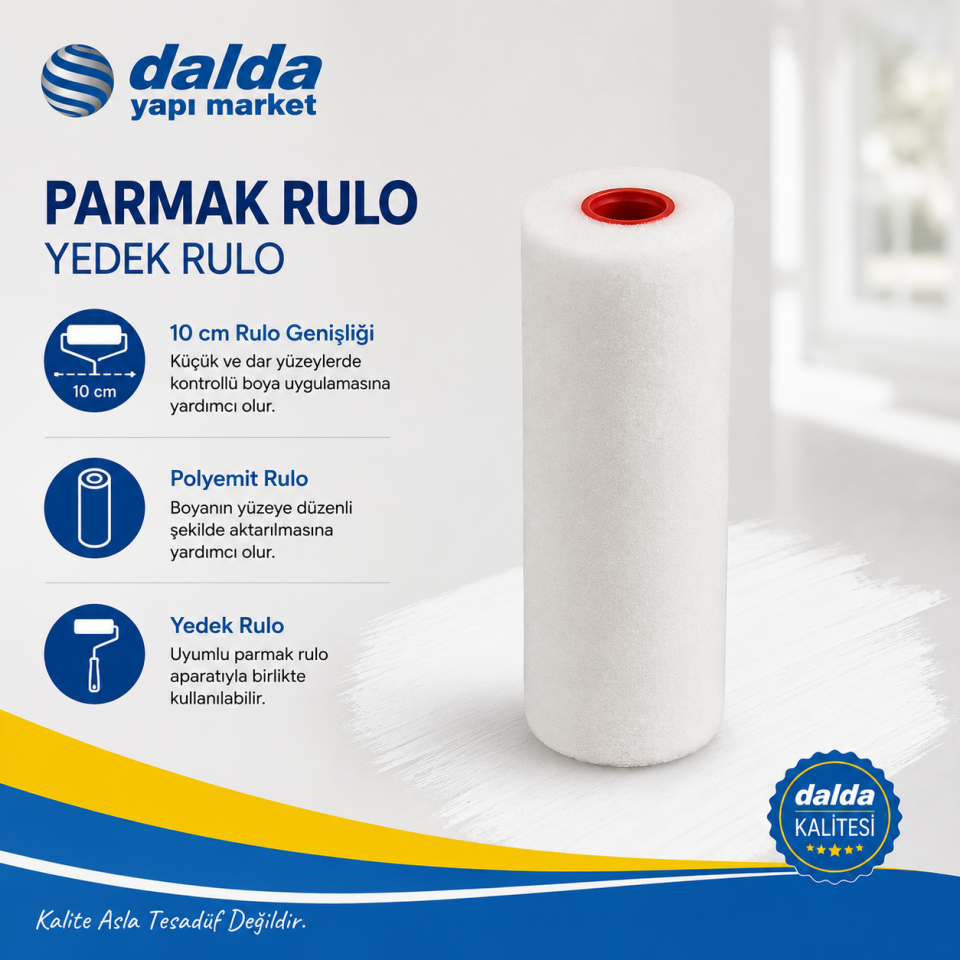 DALDA RULO PARMAK POLYEMİT YEDEK 10 CM