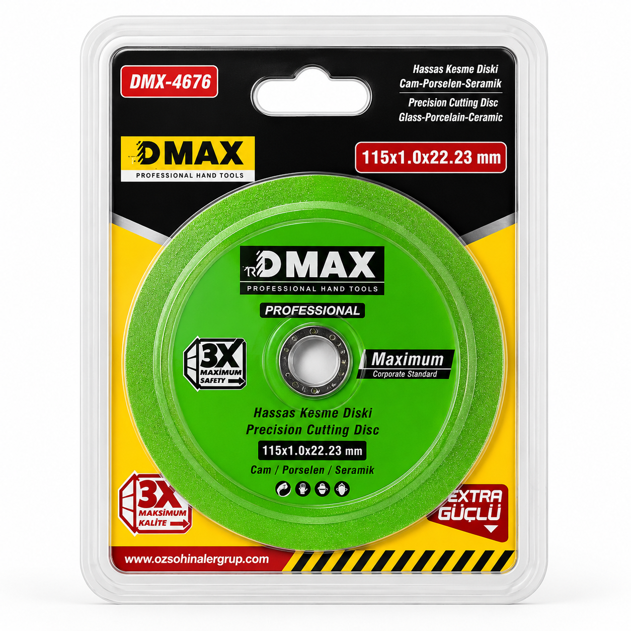 DMAX İNOX KESİCİ 180 MM DMX-4404