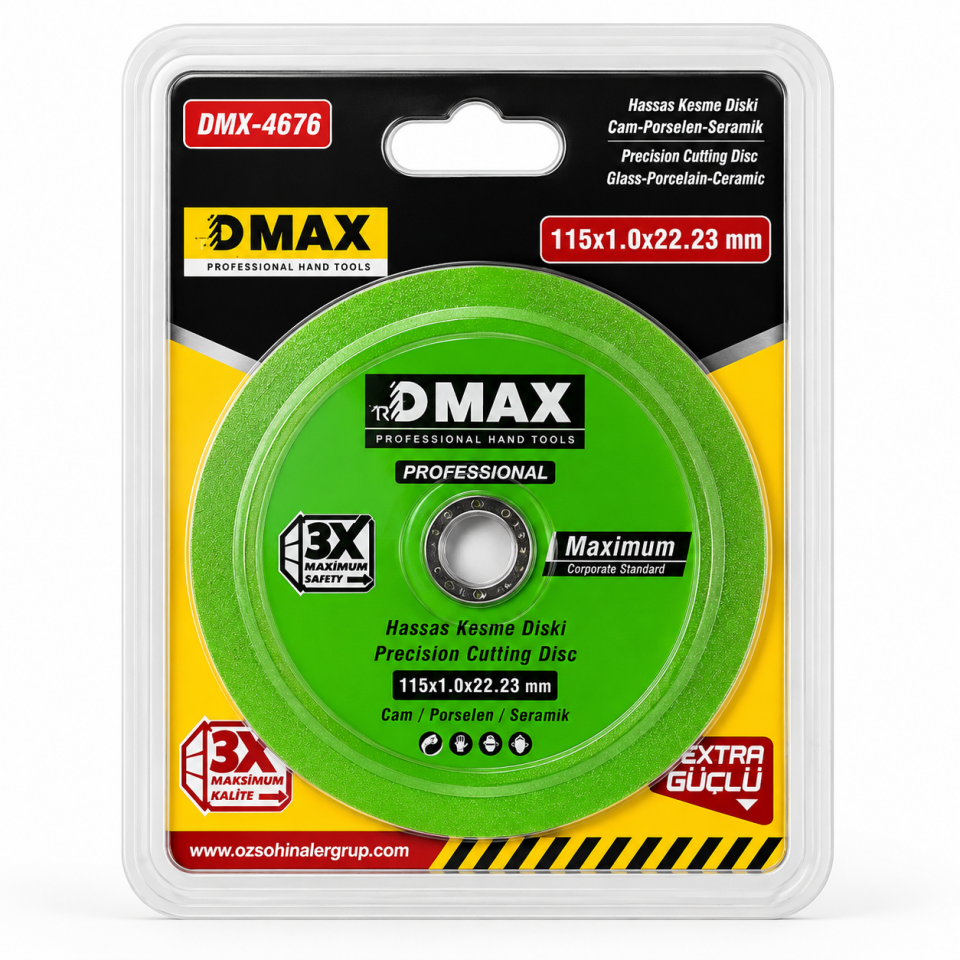 DMAX İNOX KESİCİ 180 MM DMX-4404