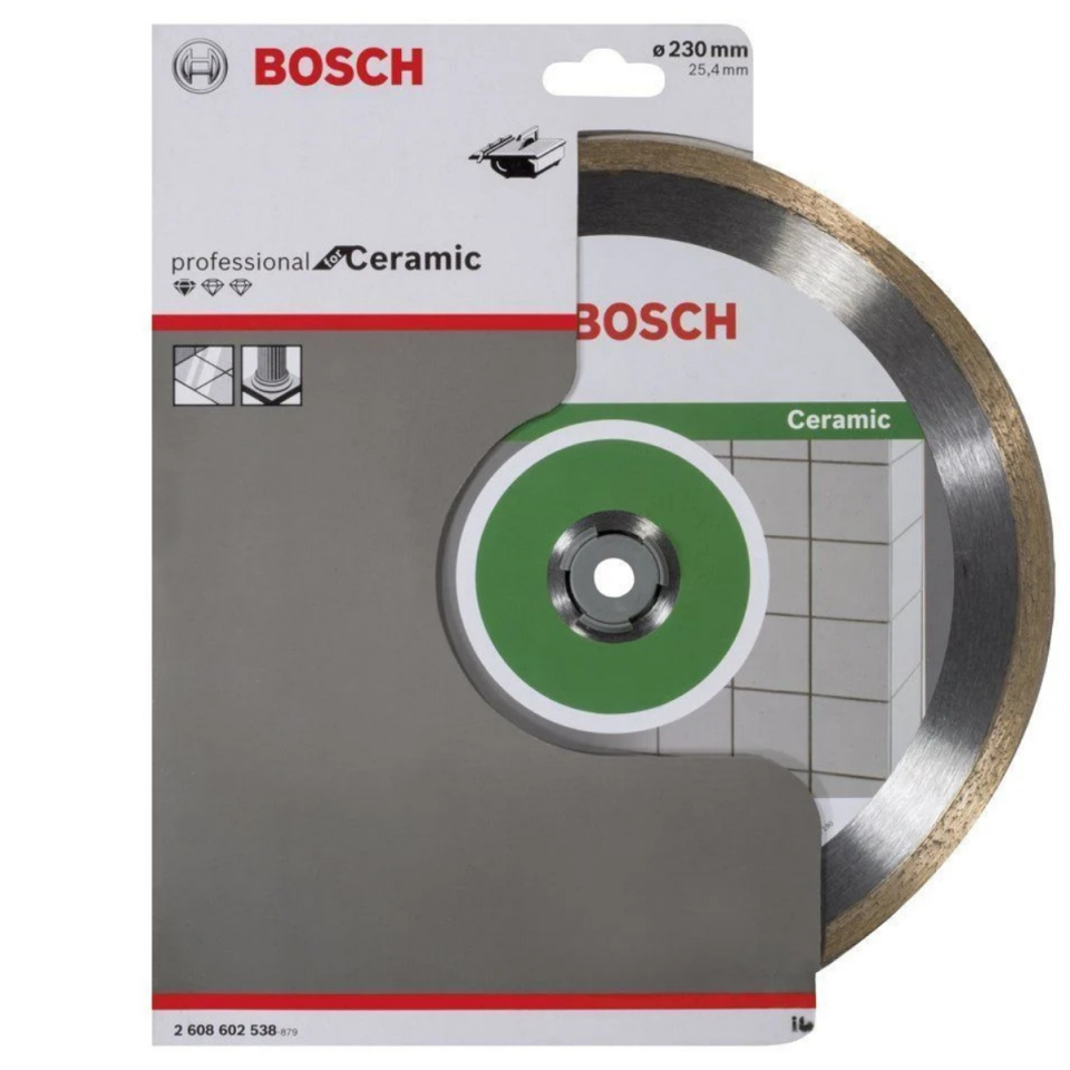 BOSCH ELMAS SERAMİK KESİCİ 230 MM SULU KESİM