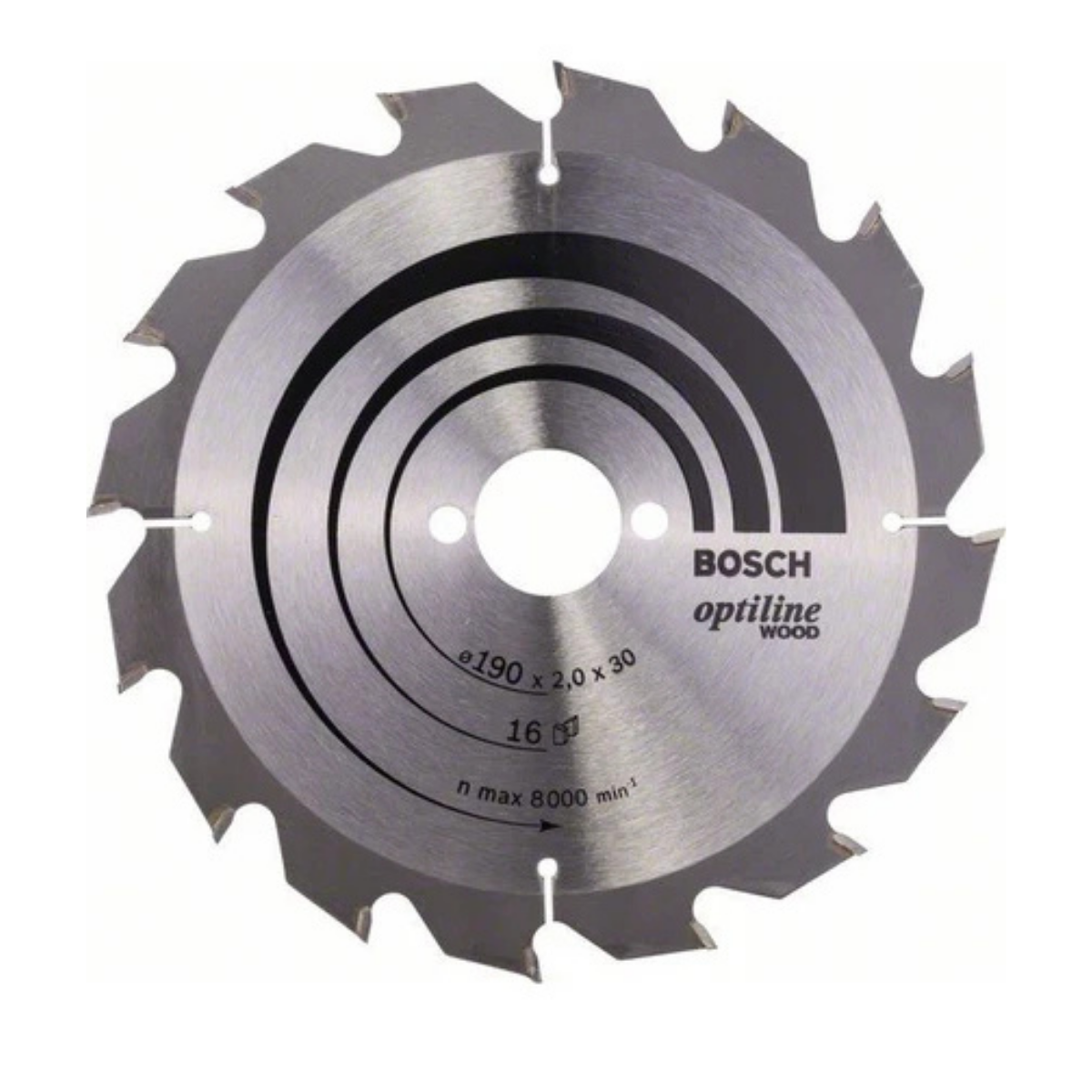 BOSCH SUNTA KESME 190X30MM 16 DİŞ 2608641184