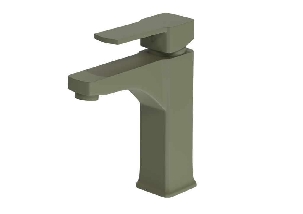 BELİNZA CUBIC LAVABO BATARYASI YOSUN YEŞİL