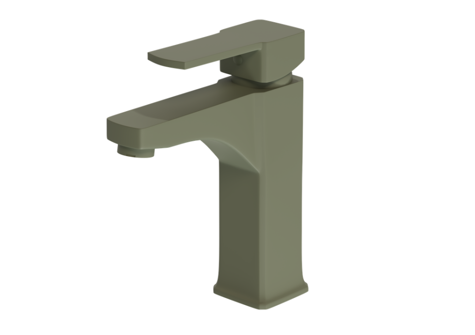 BELİNZA CUBIC LAVABO BATARYASI YOSUN YEŞİL