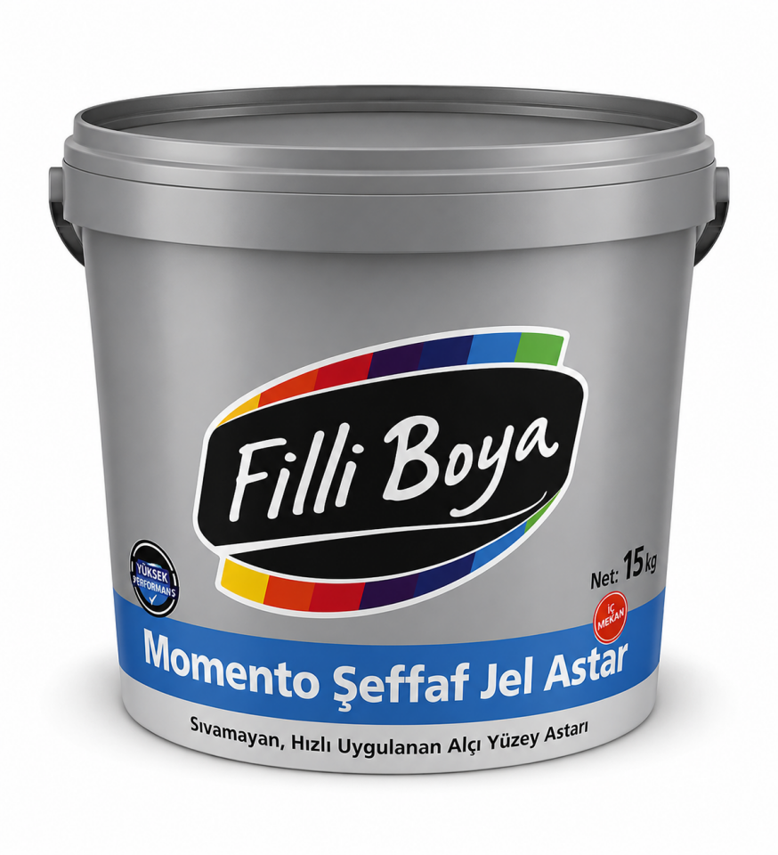 FİLLİ MOMENTO ŞEFFAF JEL ASTAR 15 LT