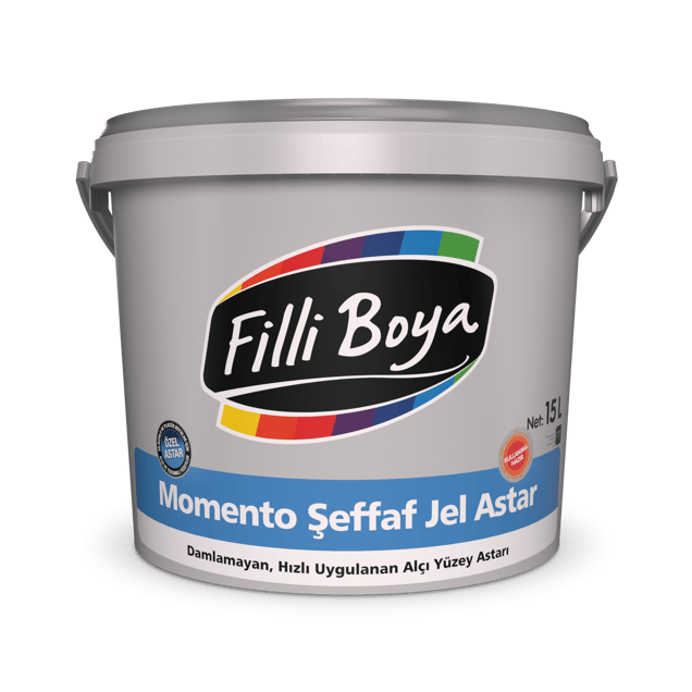 FİLLİ MOMENTO ŞEFFAF JEL ASTAR 15 LT