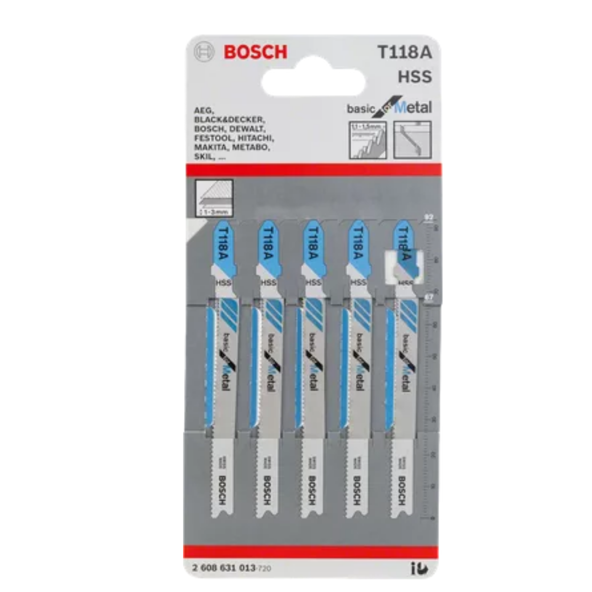 BOSCH DEKOBAJ TESTERE T-118-A