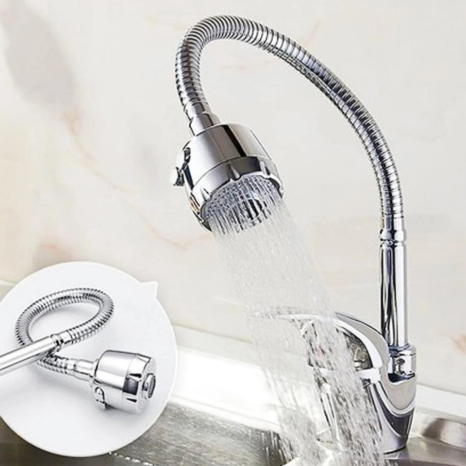 EVYE SPİRAL BAŞLIĞI KROM