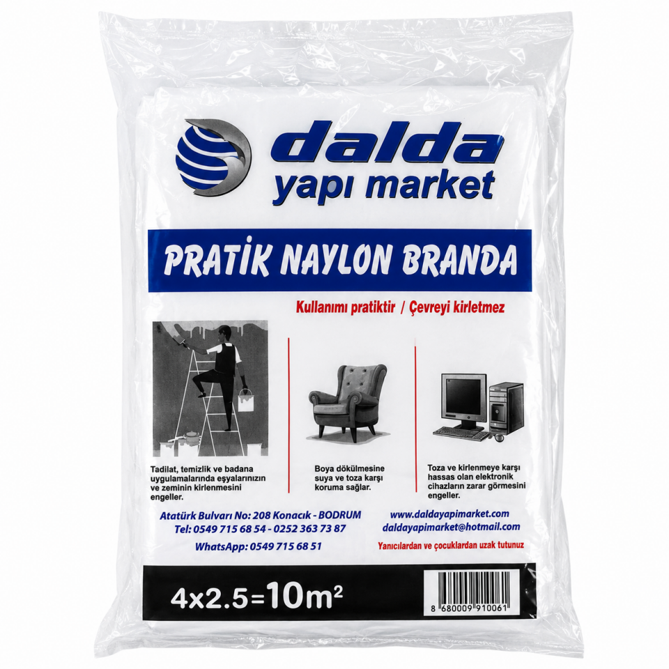 DALDA KALIN PRATİK ÖRTÜ 10 MT