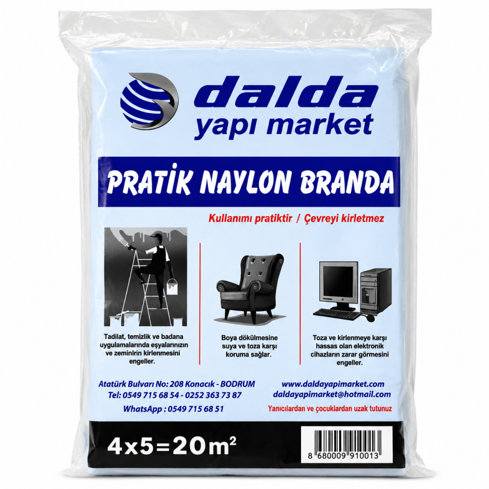 DALDA KALIN PRATİK ÖRTÜ 20 MT