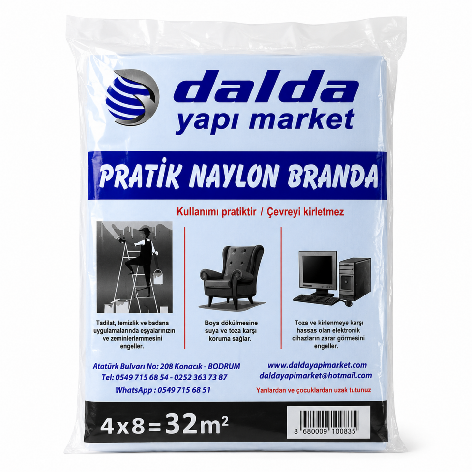 DALDA KALIN PRATİK ÖRTÜ 32 MT
