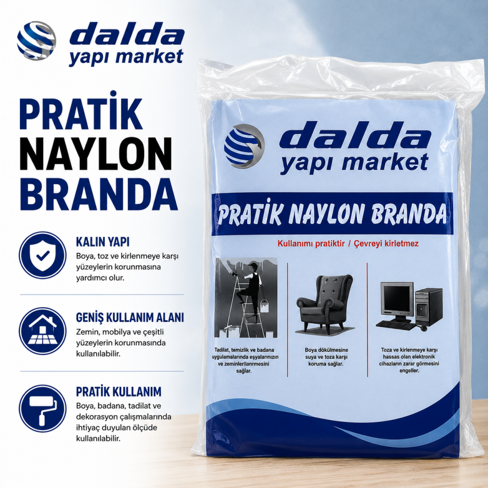 DALDA KALIN PRATİK ÖRTÜ 32 MT