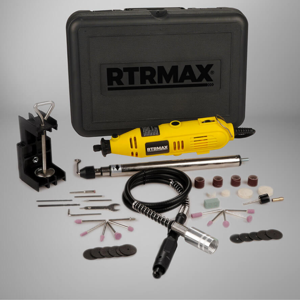 RTRMAX MİNİ TAŞLAMA VE GRAVÜR SETİ RTM134