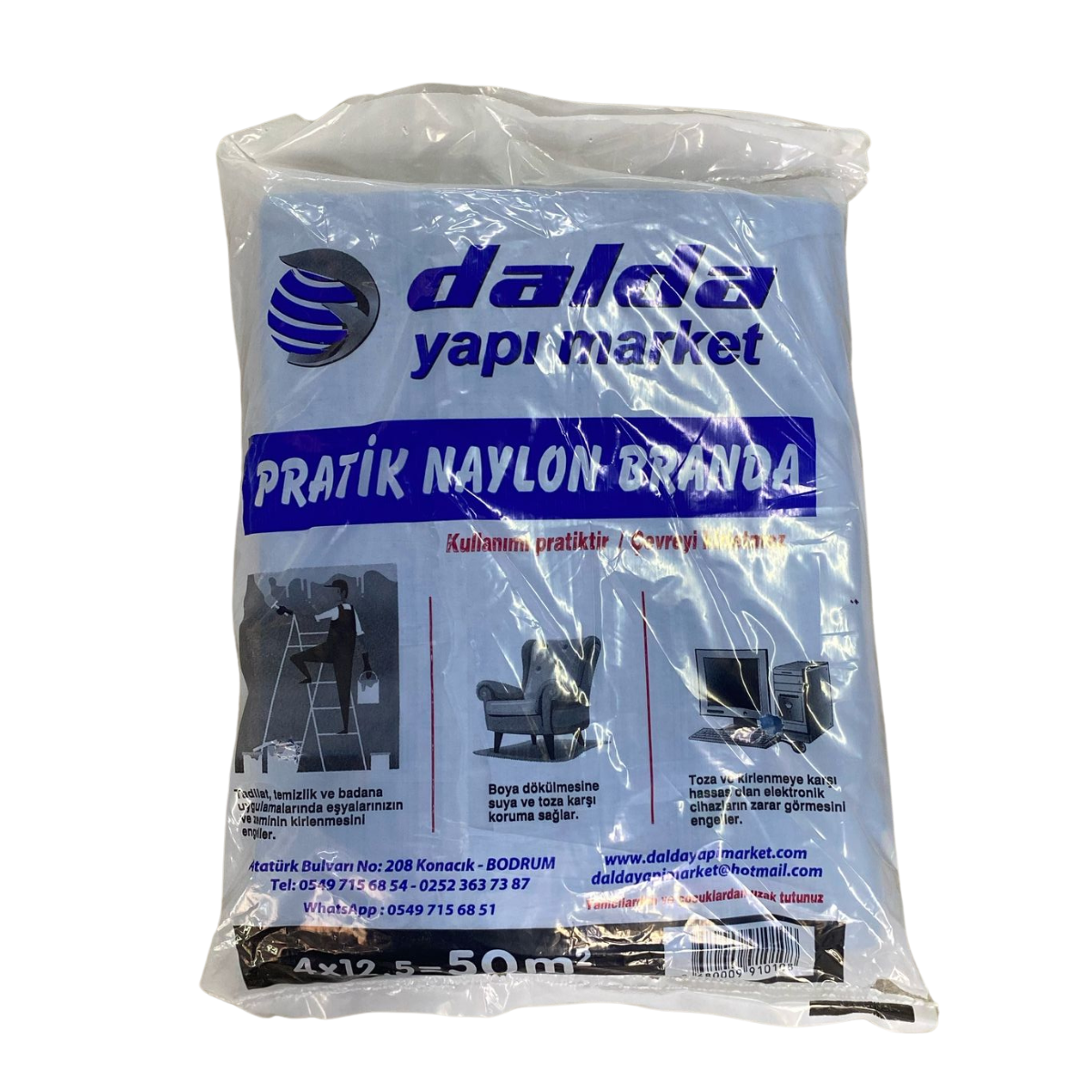 DALDA KALIN PRATİK ÖRTÜ 50 MT