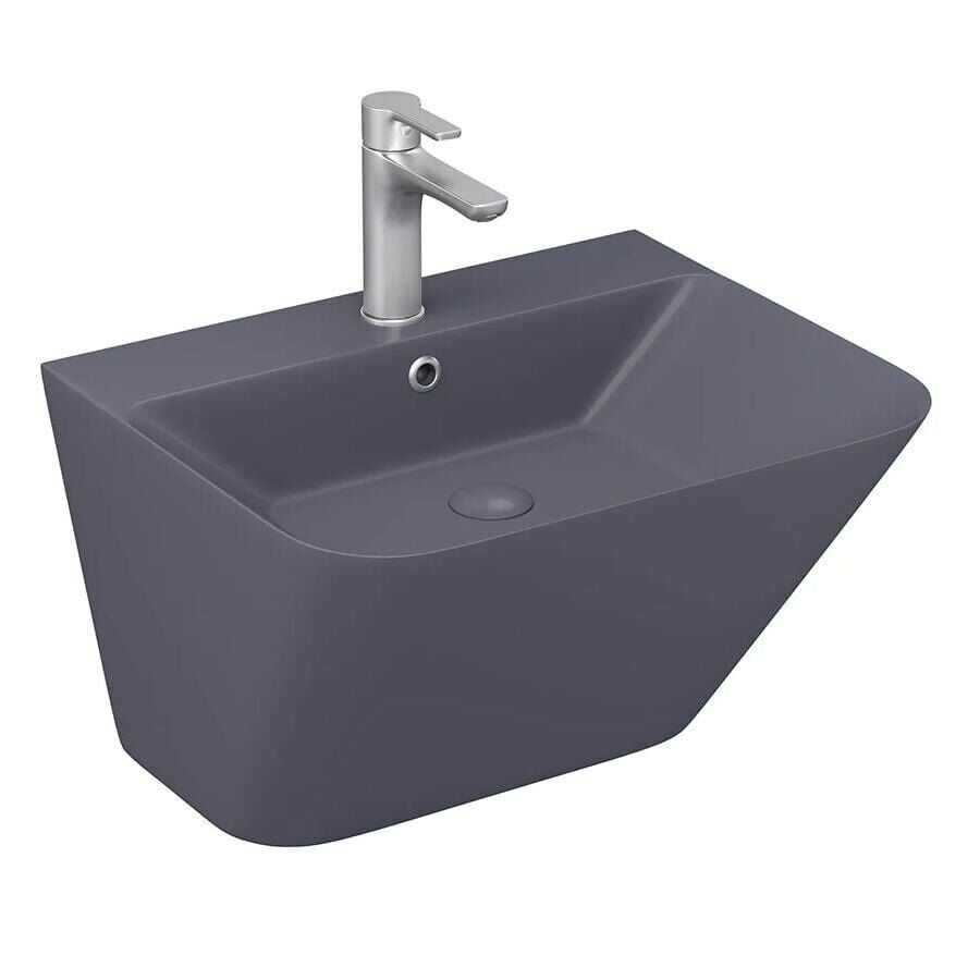 LAVABO 55 CM MOENA MAT ANTRASİT LUCCO