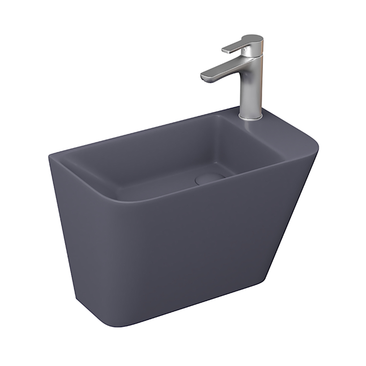 LAVABO 28 CM PRİMO MAT ANTRASİT LUCCO