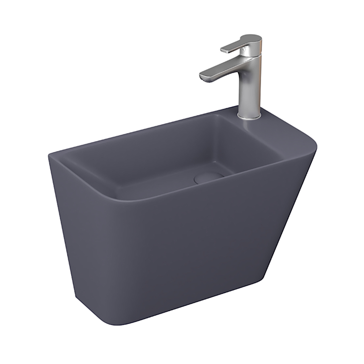 LAVABO 28 CM PRİMO MAT ANTRASİT LUCCO