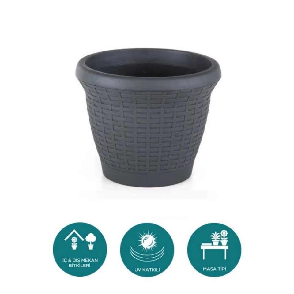 SAKSI HASIR NO:3 ANTRASİT 10 LT.