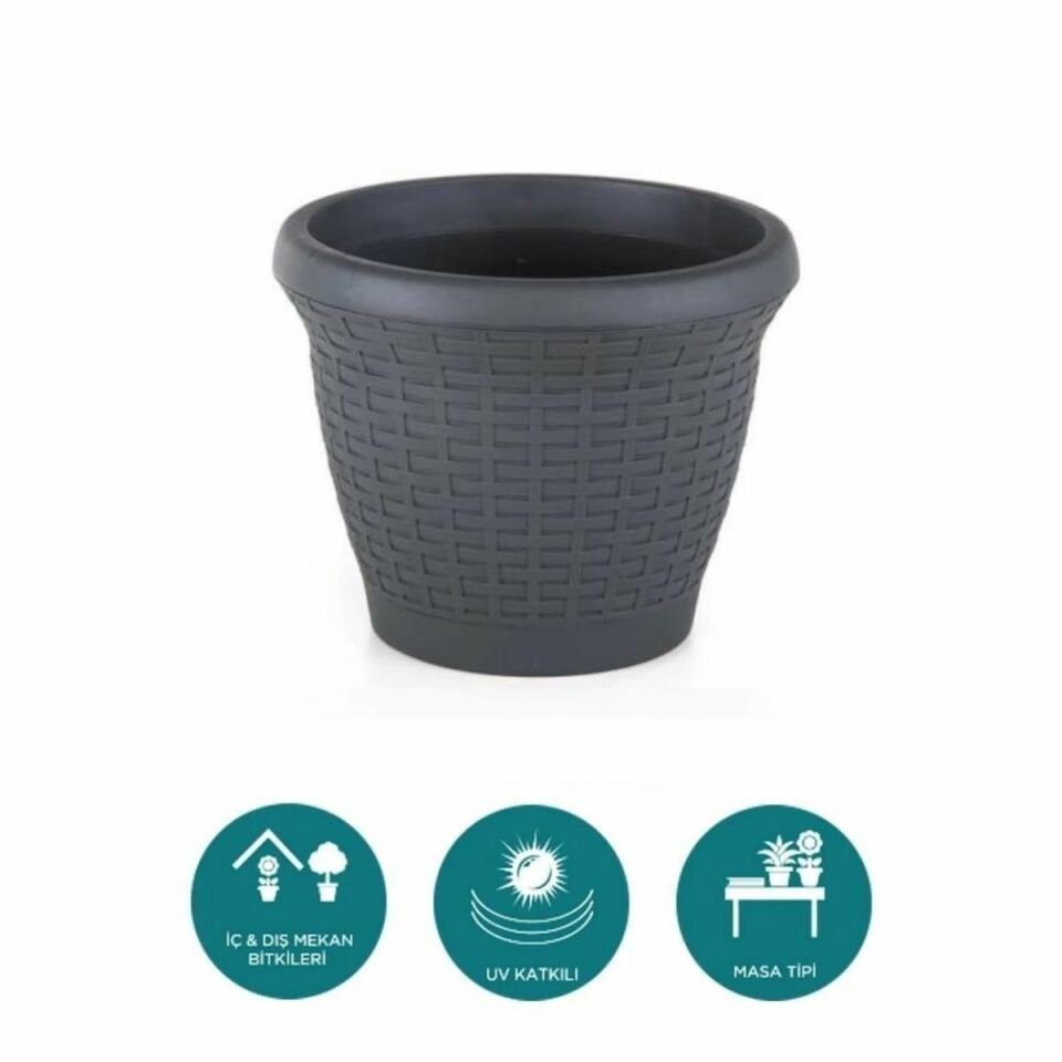 SAKSI HASIR NO:4 ANTRASİT 15 LT.