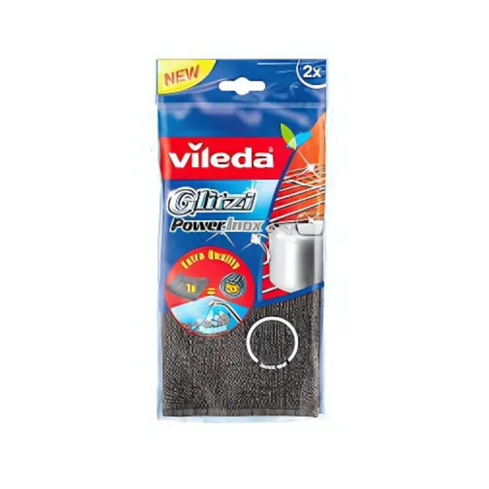 VİLEDA POWER PAD İNOX 2 Lİ