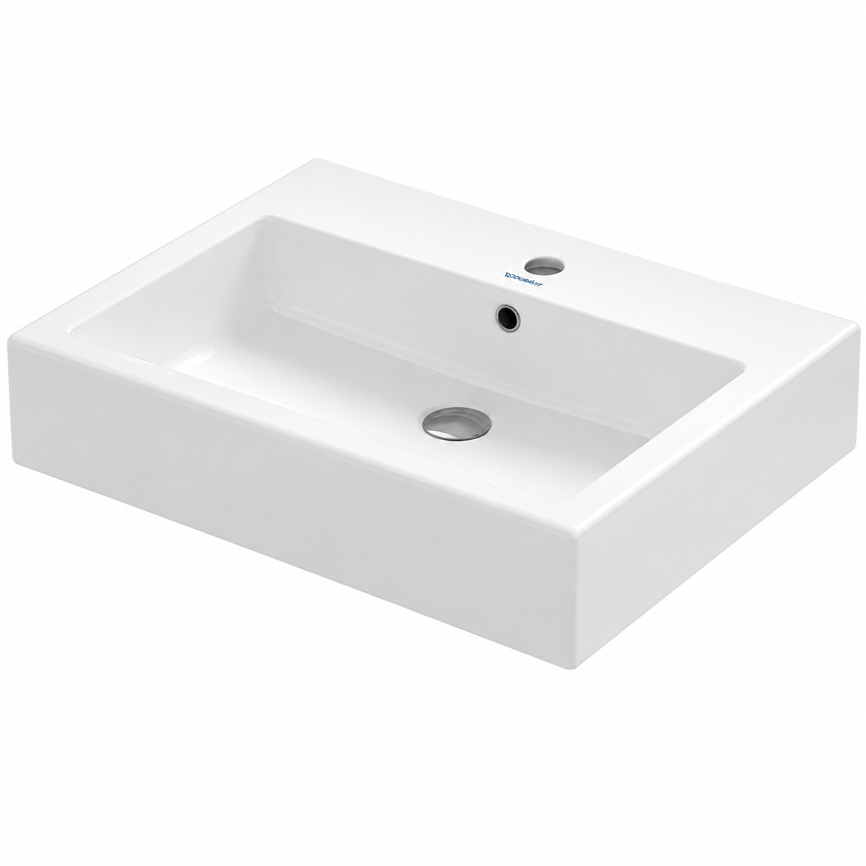 LAVABO 60 CM VERO PARLAK BEYAZ LUCCO