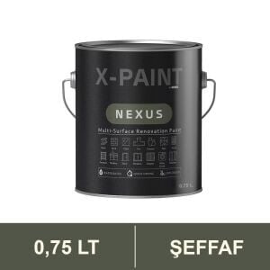 HEMEL X-PAİNT METAL SİYAH 0,75 LT