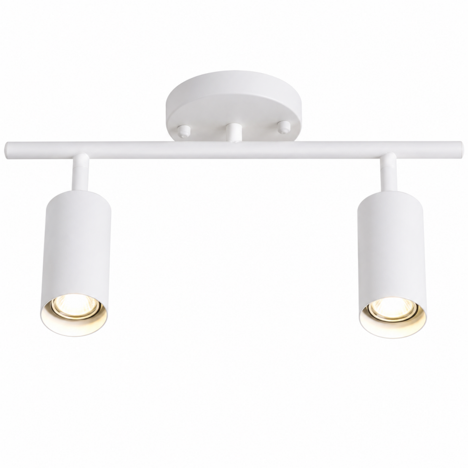 AVİZE OKYANUS 2 Lİ BEYAZ KROM 9263