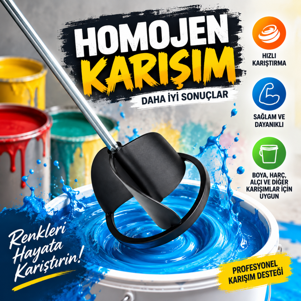 ELTOS PLASTİK BOYA KARIŞTIRICI BK-401