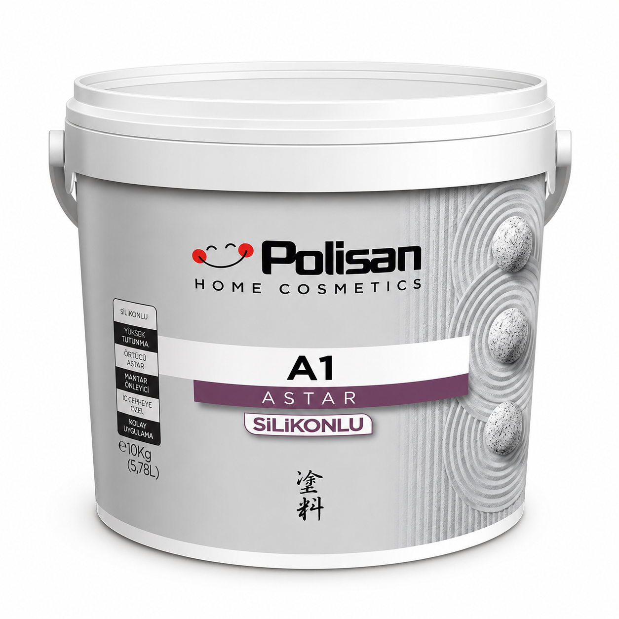 POLİSAN NATURA A1 SİLKONLU ASTAR 20 KG 596