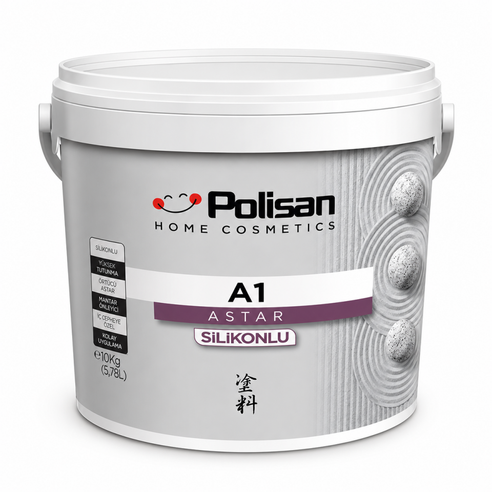 POLİSAN NATURA A1 SİLKONLU ASTAR 20 KG 596