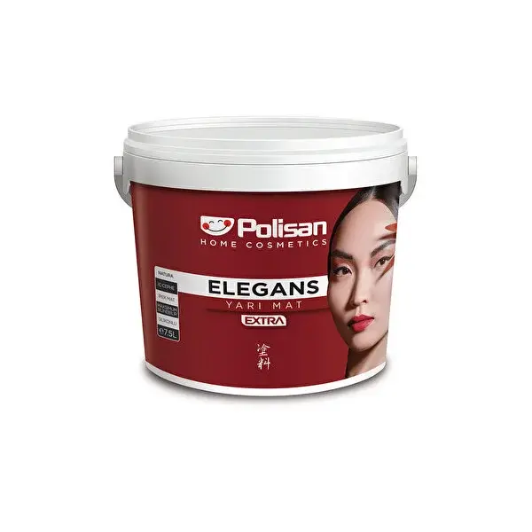 POLİSAN NATURA ELEGANS EXTRA YARIMAT BEYAZ 12,5 LT 253