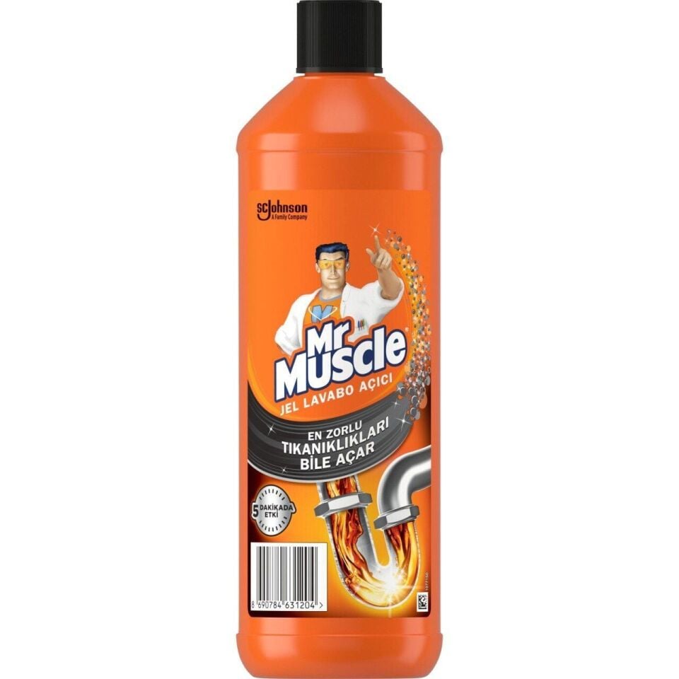 MR.MUSCLE LAVABO AÇICI JEL 1000 ML