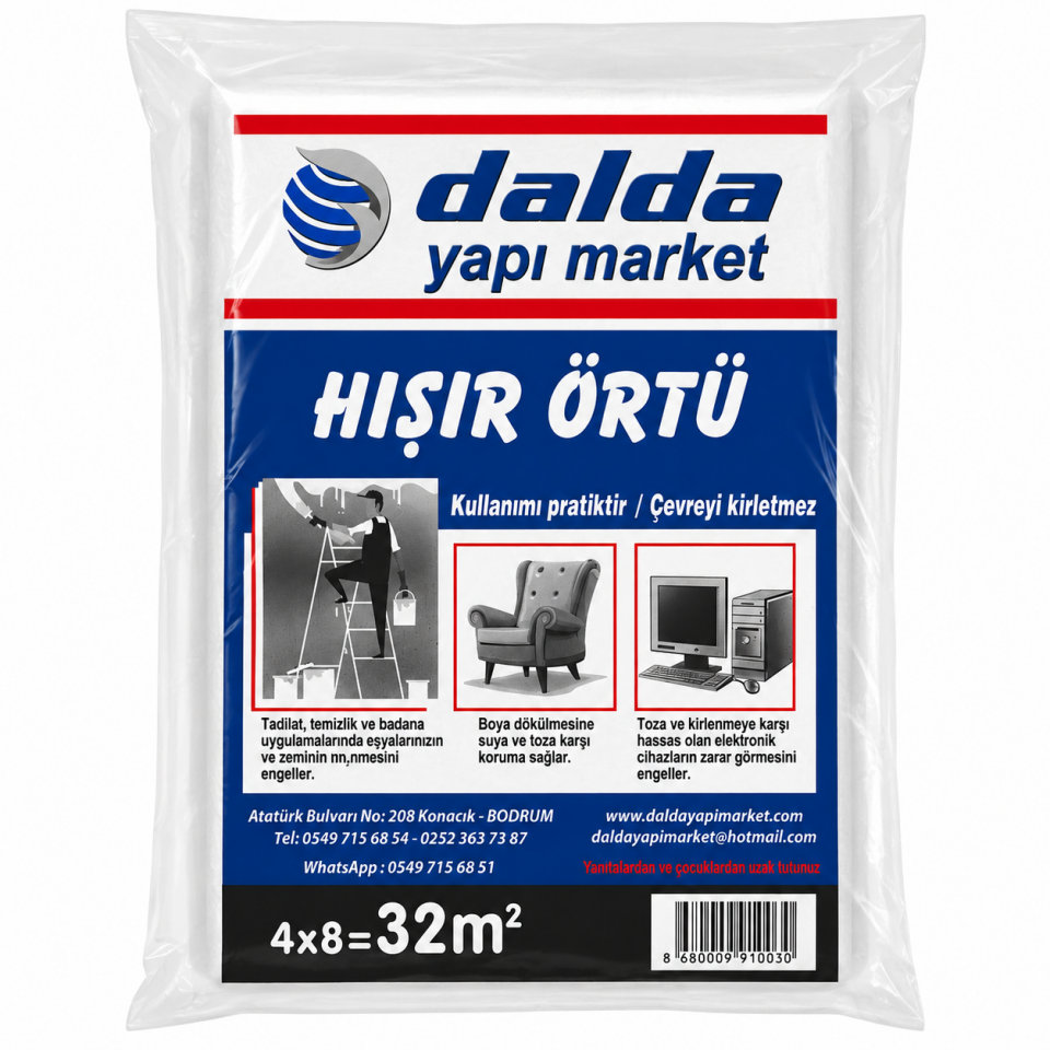 DALDA İNCE PRATİK ÖRTÜ 10 MT