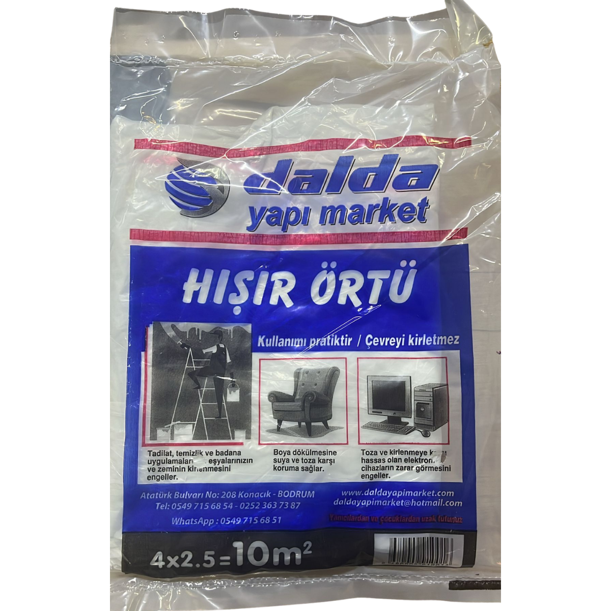 DALDA İNCE PRATİK ÖRTÜ 10 MT