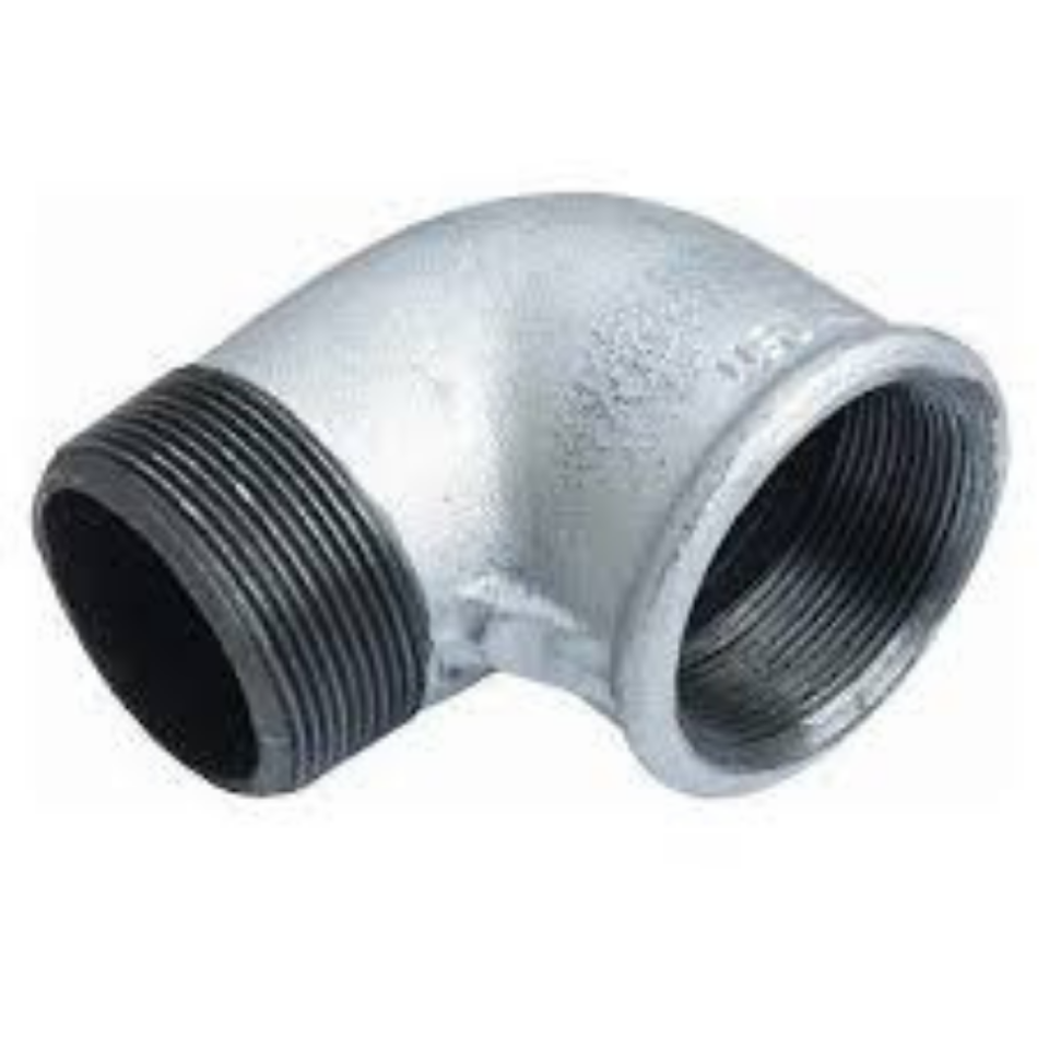 1 1-2 GALVANİZ KUYRUKLU DİRSEK