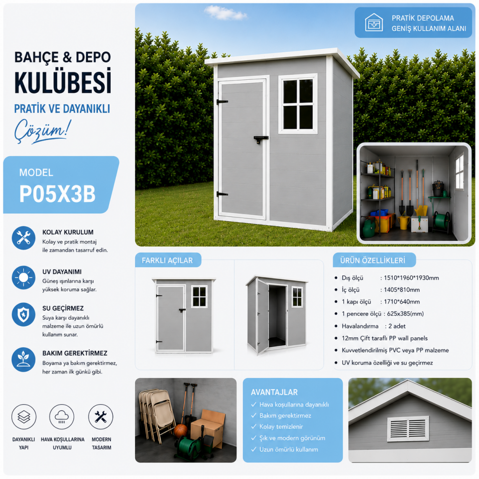 DEPOLAMA EVİ P05X3B